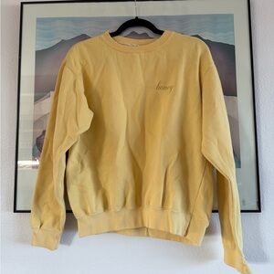 Yellow Honey Sweatshirt